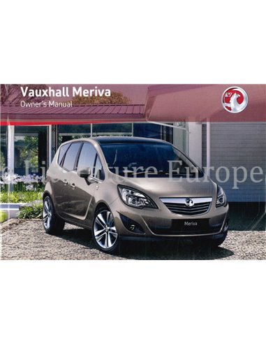 2010 VAUXHALL MERIVA OWNERS MANUAL ENGLISH