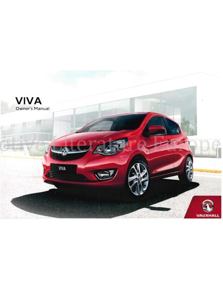 2018 VAUXHALL VIVA OWNERS MANUAL ENGLISH