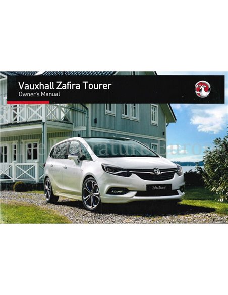 2017 VAUXHALL ZAFIRA TOURER INSTRUCTIEBOEKJE ENGELS