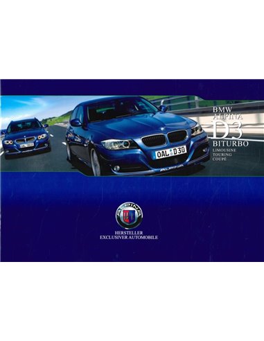 2008 BMW ALPINA D3 BITURBO BROCHURE GERMAN