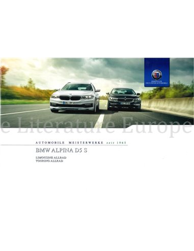 2017 BMW ALPINA D5 S SEDAN | TOURING ALLRAD BROCHURE DUITS