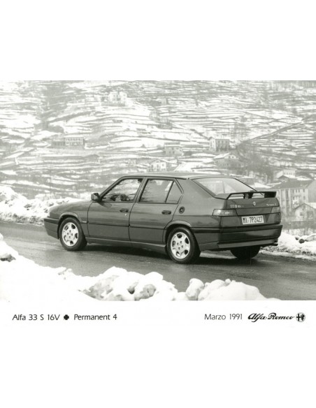 1991 ALFA ROMEO 33 S 16V QV PERMANENT 4 PERSFOTO