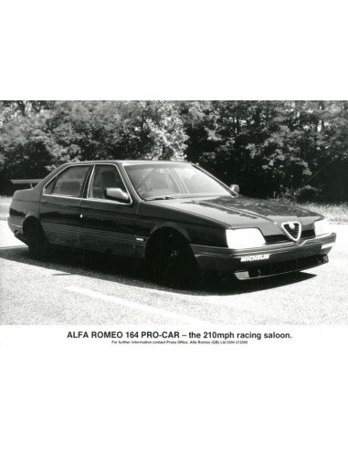 1988 ALFA ROMEO 164 PRO-CAR PERSFOTO