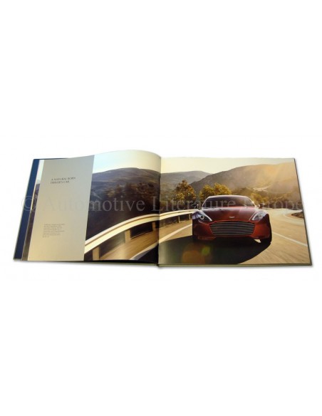 2013 ASTON MARTIN RAPIDE S HARDCOVER BROCHURE ENGELS