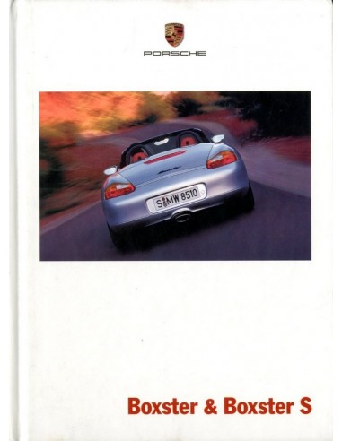 2001 PORSCHE BOXSTER S HARDCOVER BROCHURE ENGELS