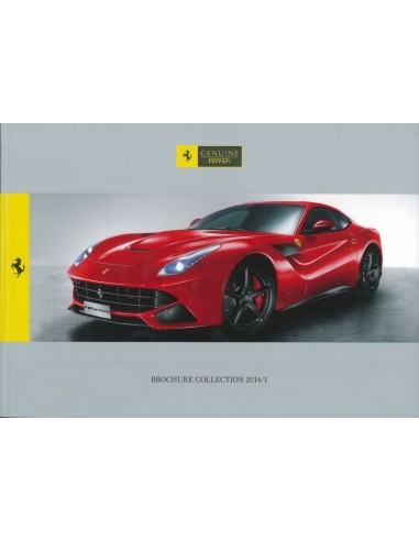 2014 FERRARI COLLECTION BROCHURE ITALIAANS ENGELS