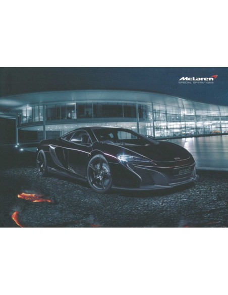 2013 MCLAREN 650S COUPE CONCEPT BROCHURE ENGELS