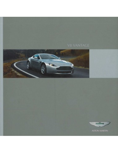 2007 ASTON MARTIN V8 VANTAGE PROSPEKT ENGLISCH