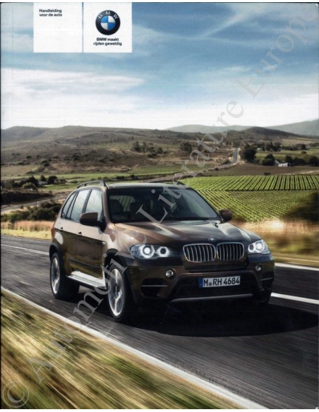 2010 BMW X5 X6 M INSTRUCTIEBOEKJE NEDERLANDS