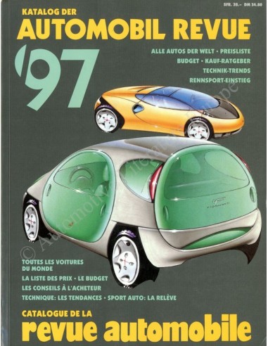 1997 AUTOMOBIL REVUE JAHRKATALOG DEUTSCH FRANZÖSISCH